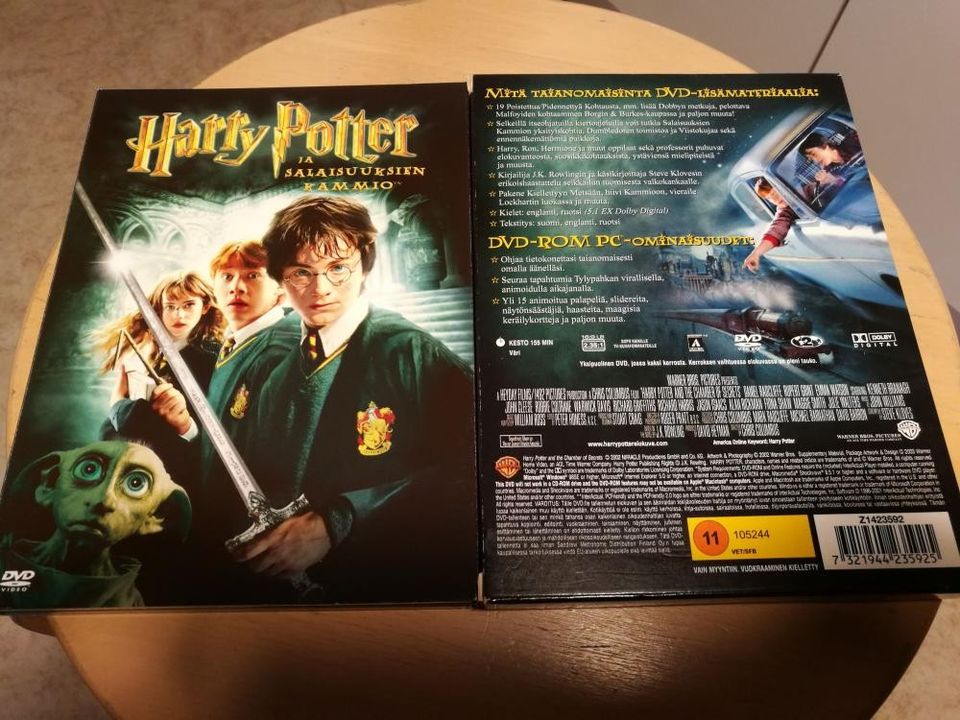 Harry Potter: Salaisuuksien Kammio -Keräilijän DVD