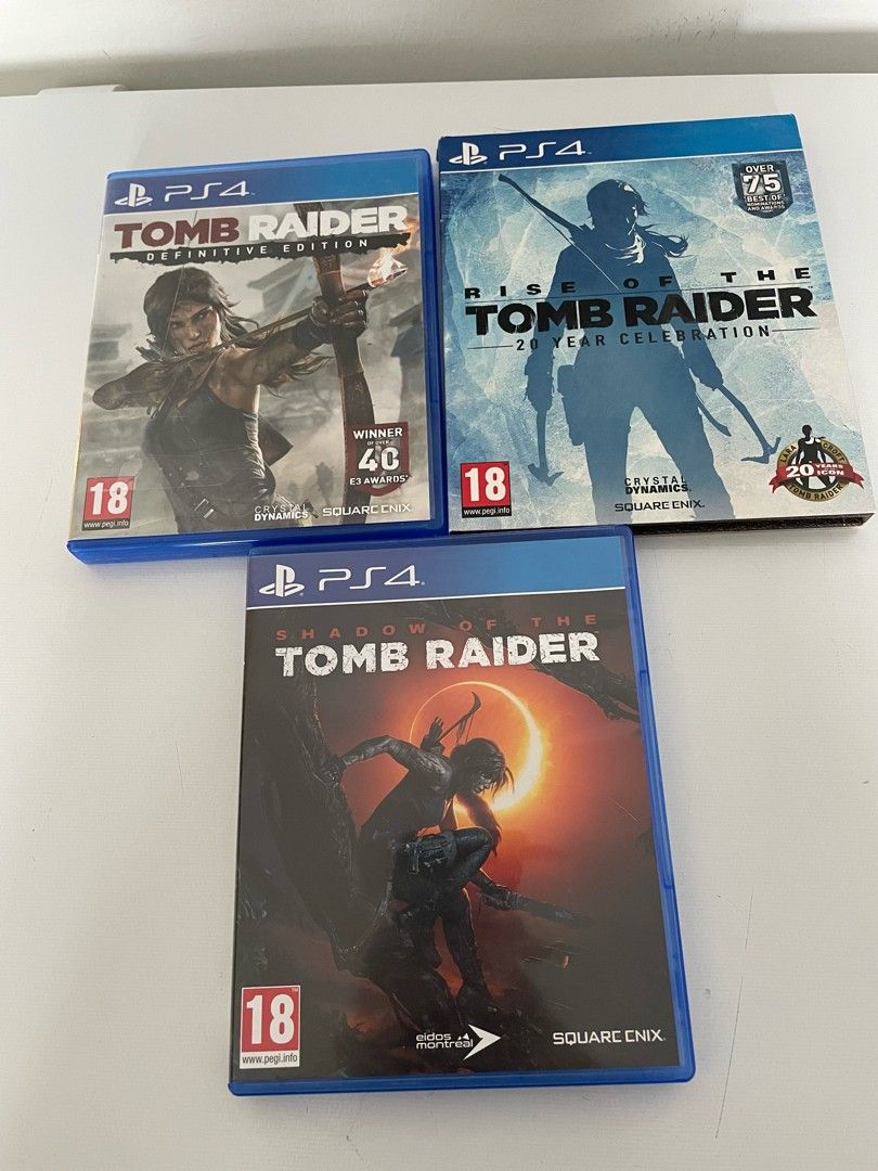 Tomb Raider - pelit