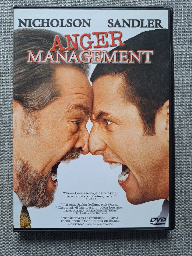 Anger Managment dvd