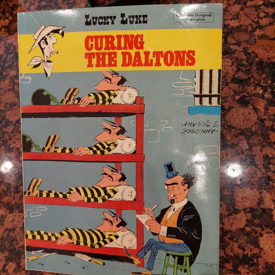 Lucky Luke Curing the Daltons 1982