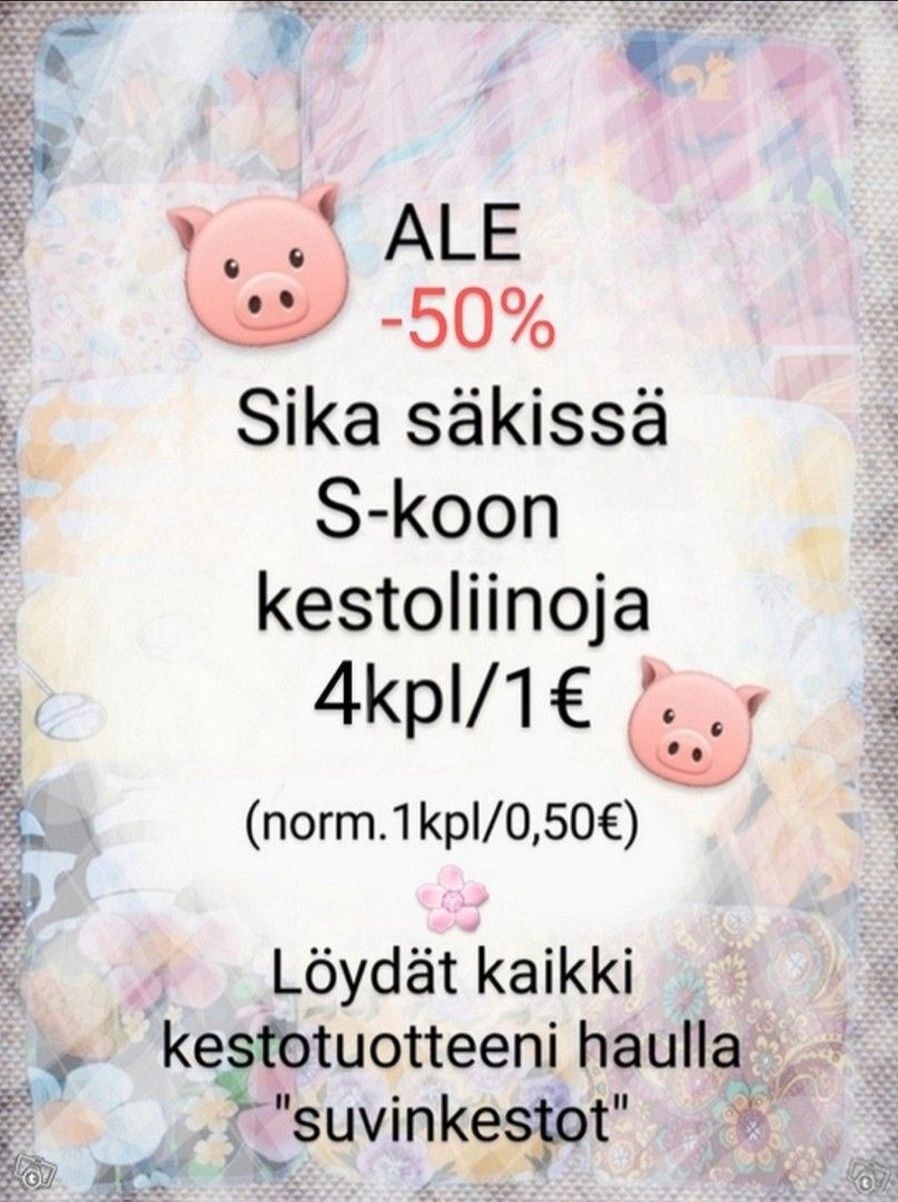 ALE (S) Kestoliinoja 4kpl/1e