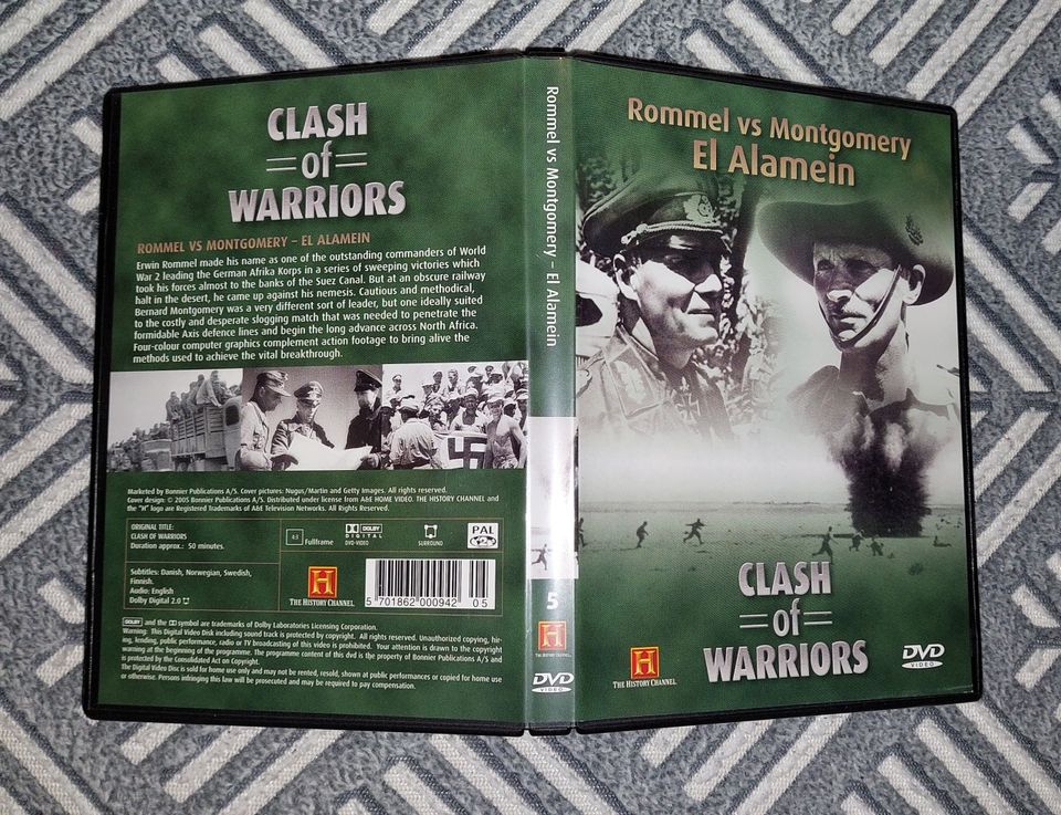 Clash Of Warriors Rommel vs. Monty DVD