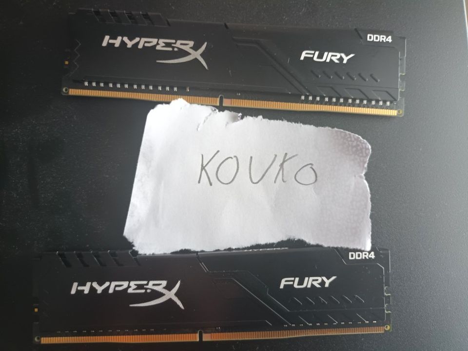 Hyperx fury 2x4gb ddr4 3200Mhz