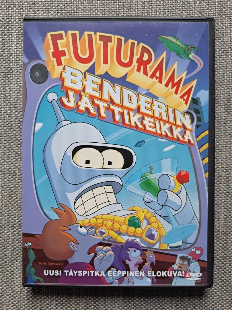 Futurama: Benderin jättikeikka dvd