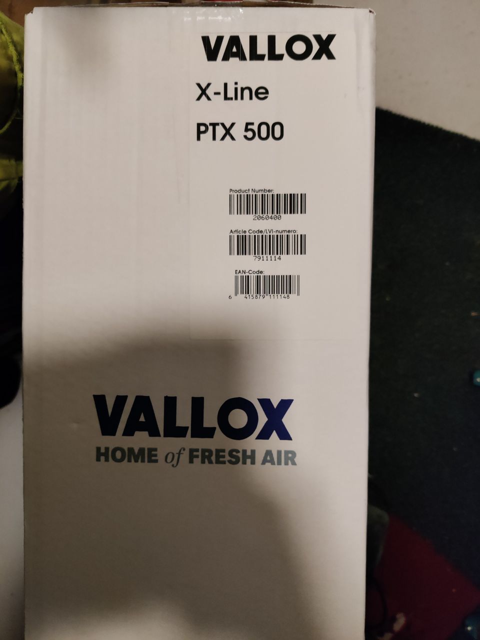 Vallox Ptx 500
