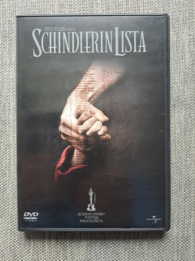 Schindlerin Lista dvd