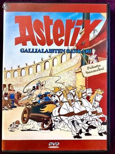 Asterix Gallialaisten sankari DVD Suomipuhe