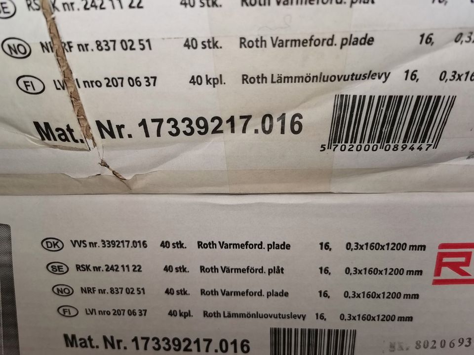 Roth lämmönluovutuslevy