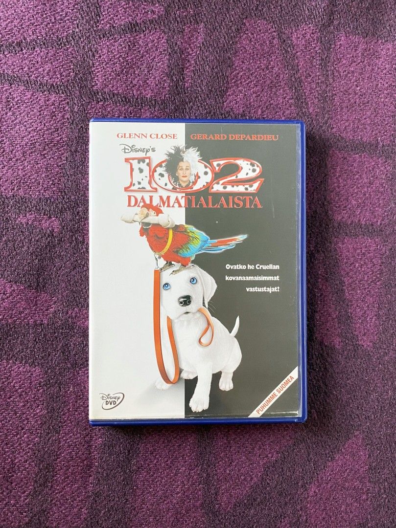 102 Dalmatialaista DVD Disney Suomipuhe