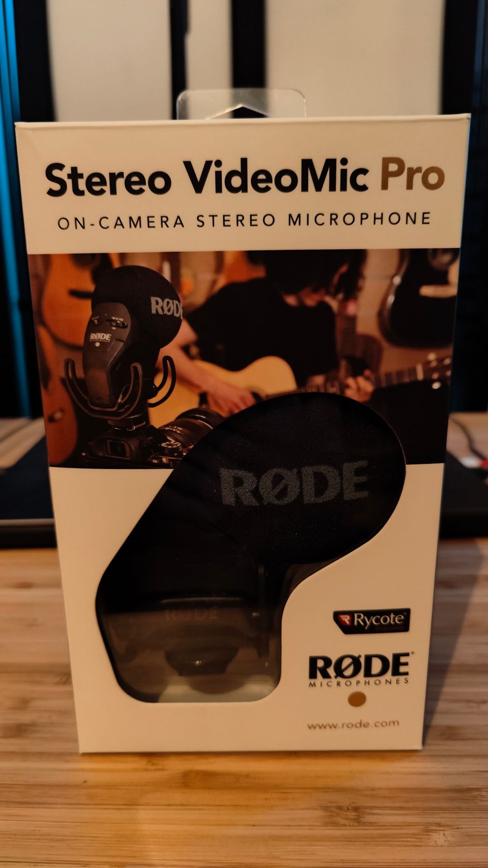 Rode Kamera Mikrofoni Stereo Video Mic Pro Rycote