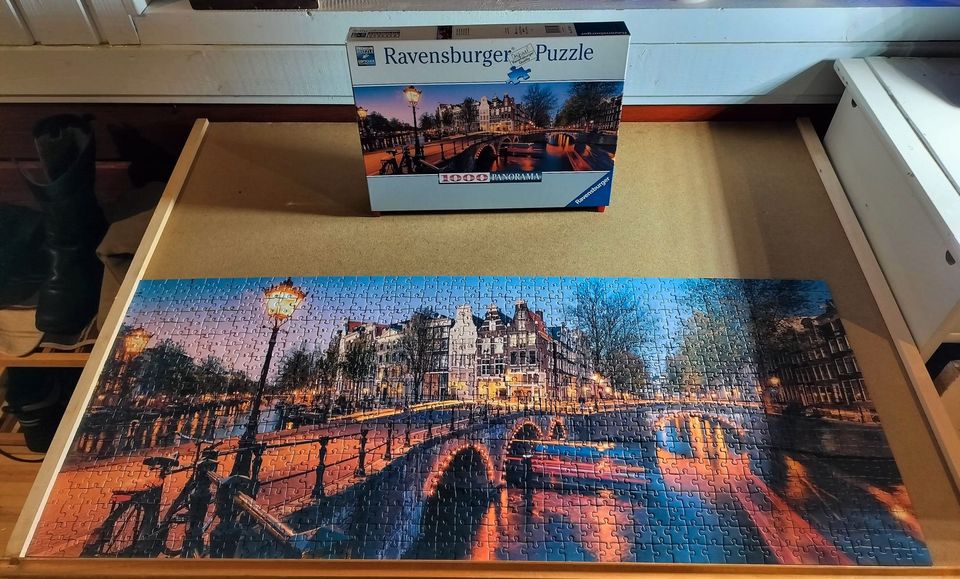 Ravensburger Amsterdam 1000 panorama palapeli