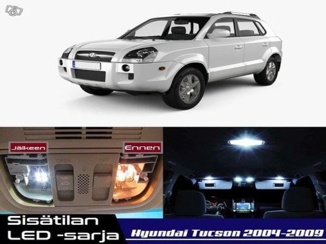 Hyundai Tucson (JM) Sisätilan LED -sarja ;x11