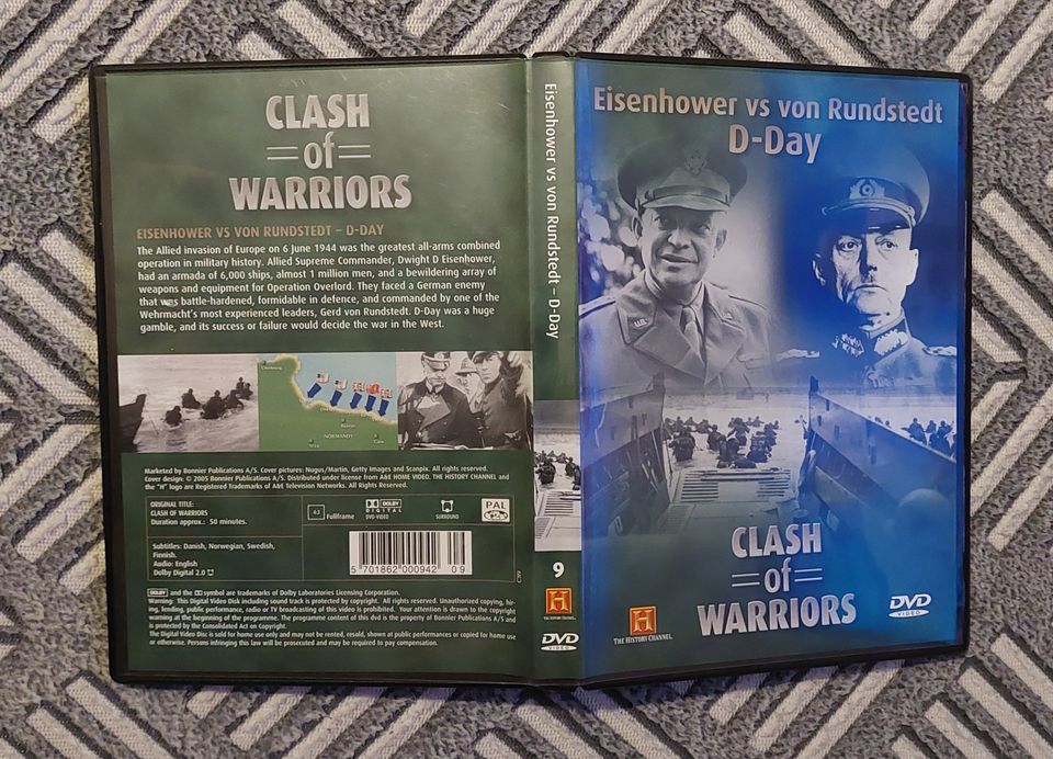 Clash Of Warriors - Eisenhower vs von Rundstedt DVD