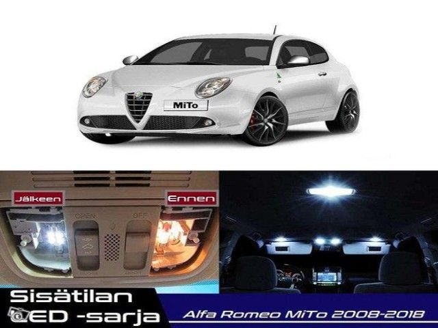 Alfa Romeo MiTo (955) Sisätilan LED -sarja ;x10