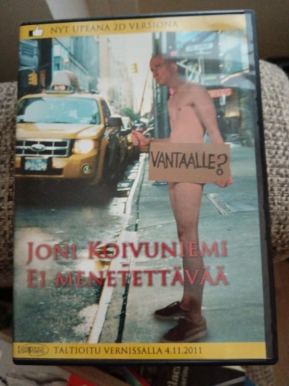 Joni Koivuniemi - Ei mitään menetettävää DVD