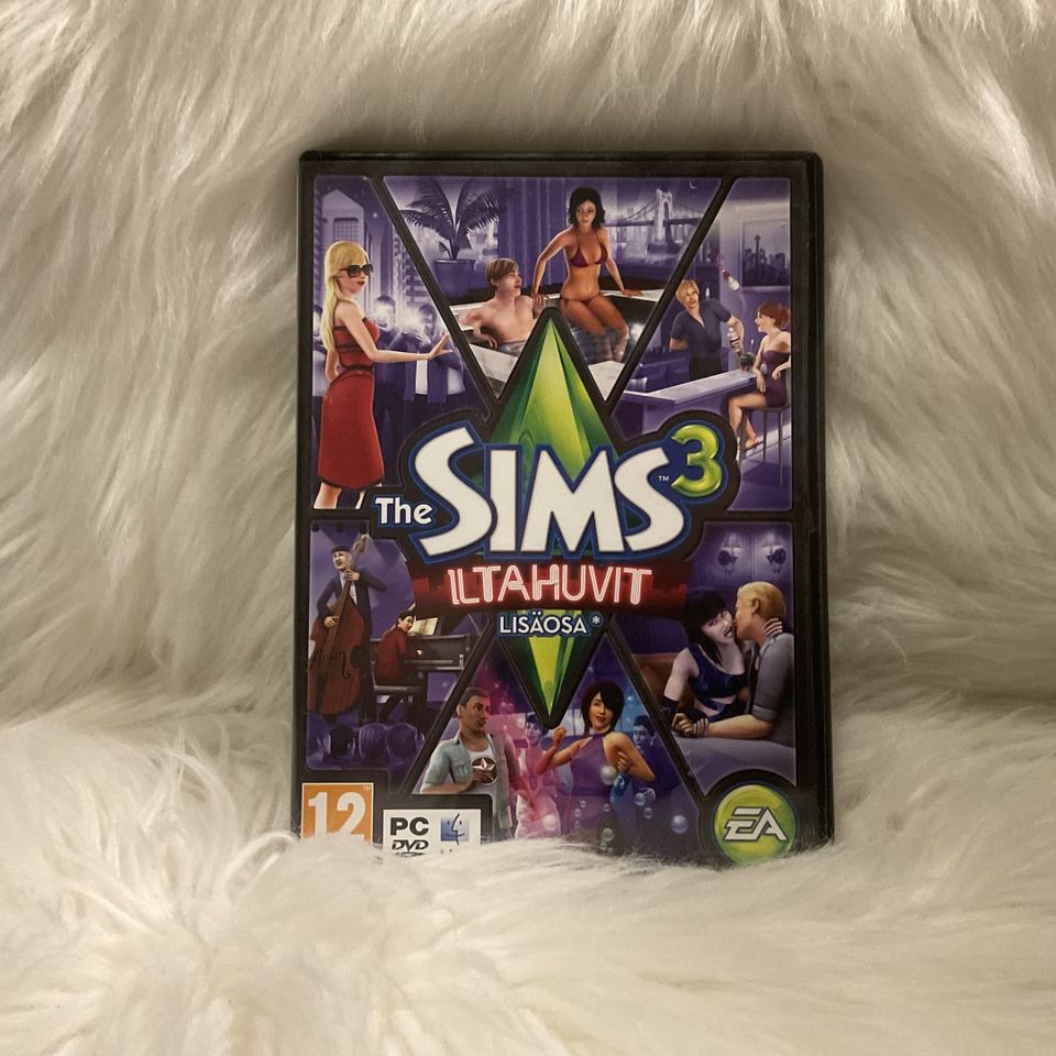 Pc dvd - the sims 3 iltahuvit lisäosa