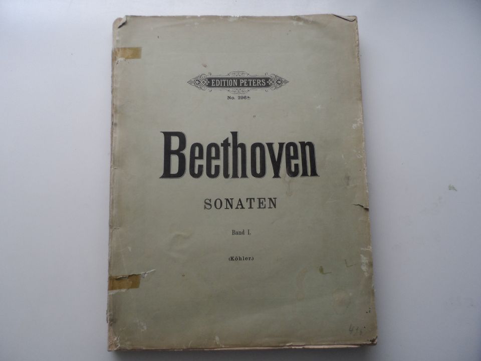Beethoven sonates edition peters