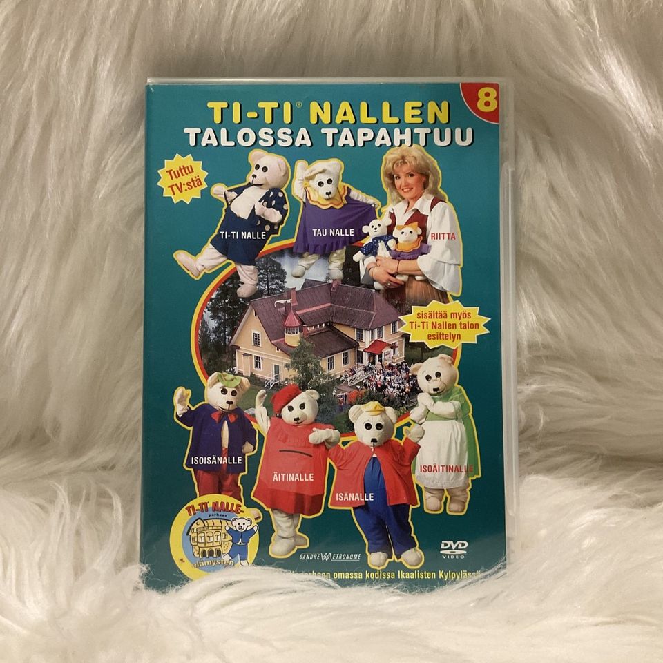 Dvd - ti-ti nallen talossa tapahtuu 8