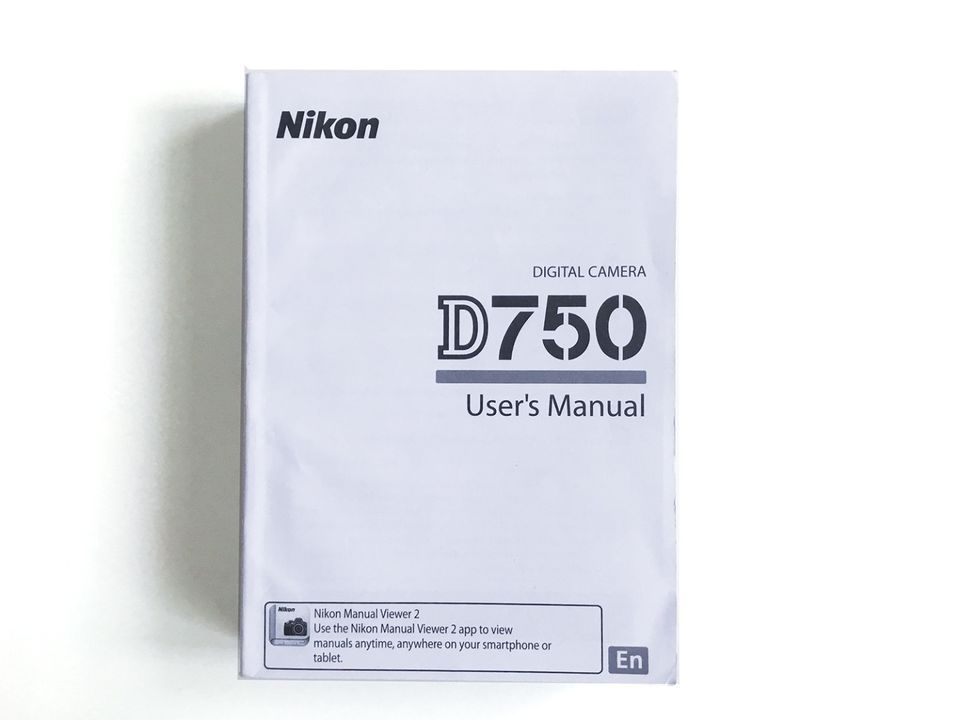 Nikon D750 User's Manual