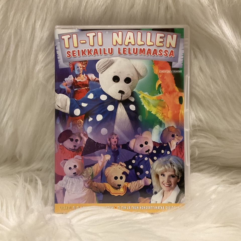 Dvd - ti-ti nallen seikkailu lelumaassa