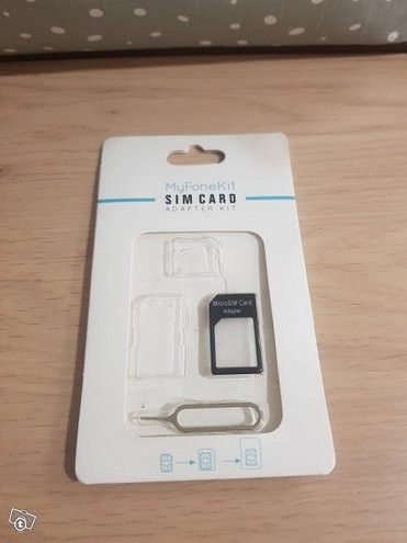 Mini SIM adapter ja SIM-kortin avaaja