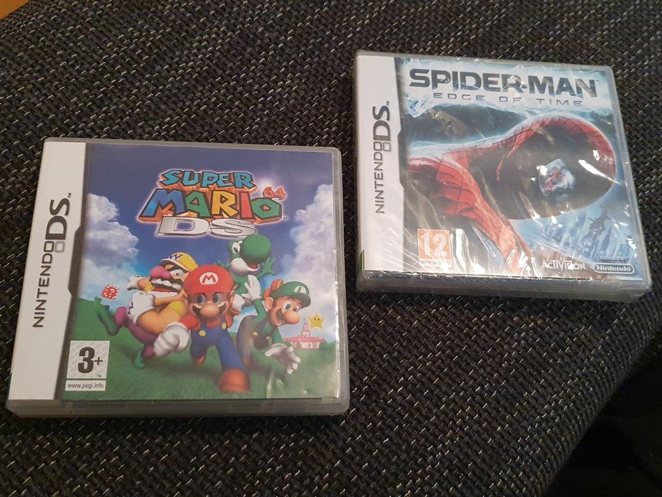 Super Mario 64 DS ja Spider-Man: Edge of Time
