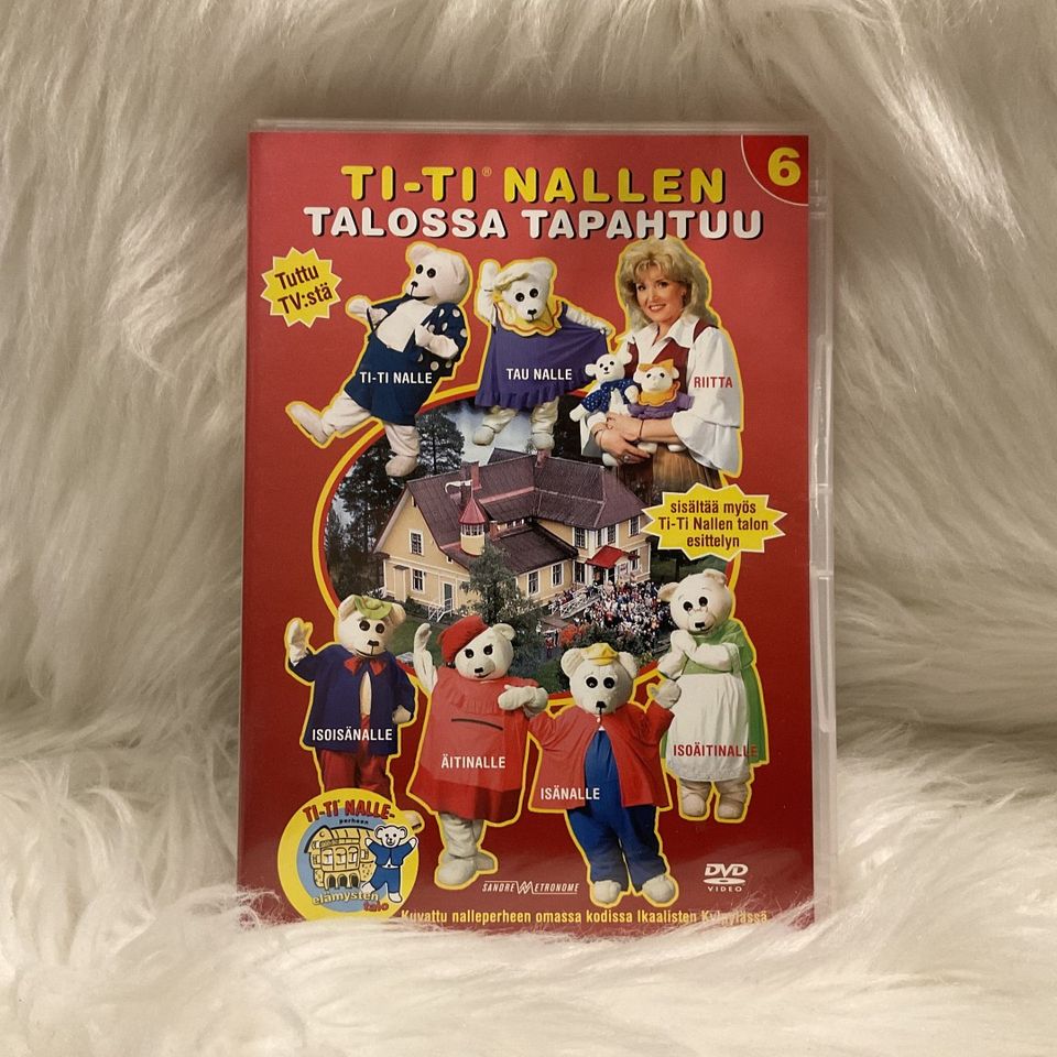 Dvd - ti-ti nallen talossa tapahtuu 6