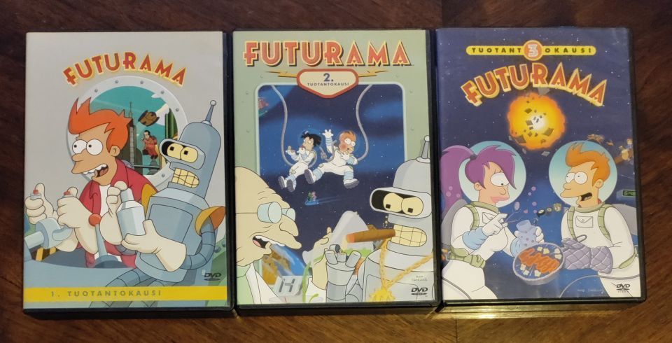 Futurama kaudet 1-3