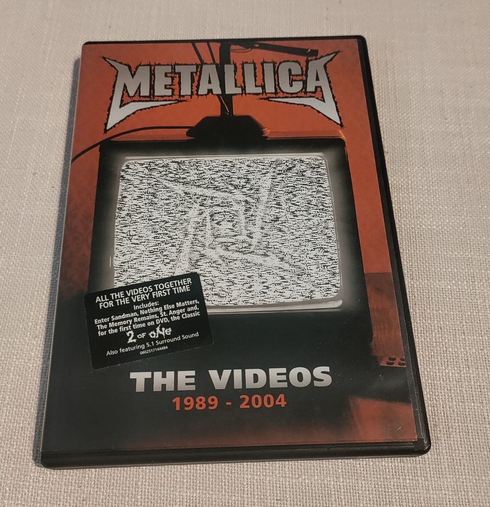 Metallica : The Videos 1989-2004 -DVD