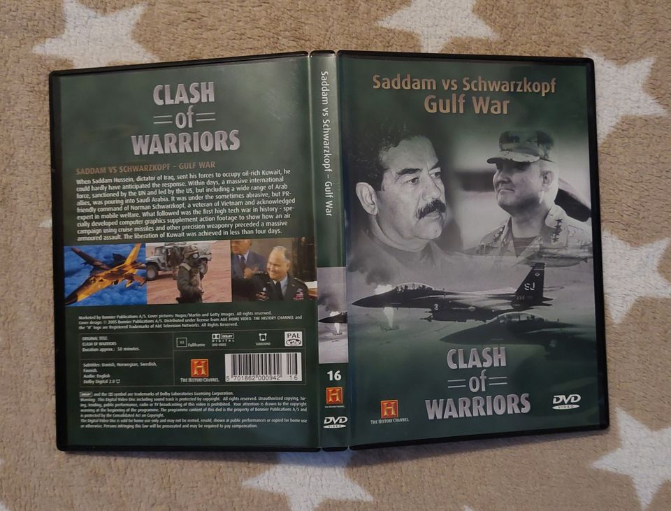 Clash Of Warriors Saddam vs. Schwarzkopf DVD