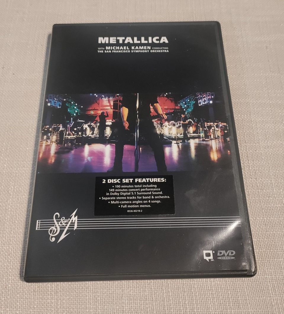 Metallica : S&M-DVD