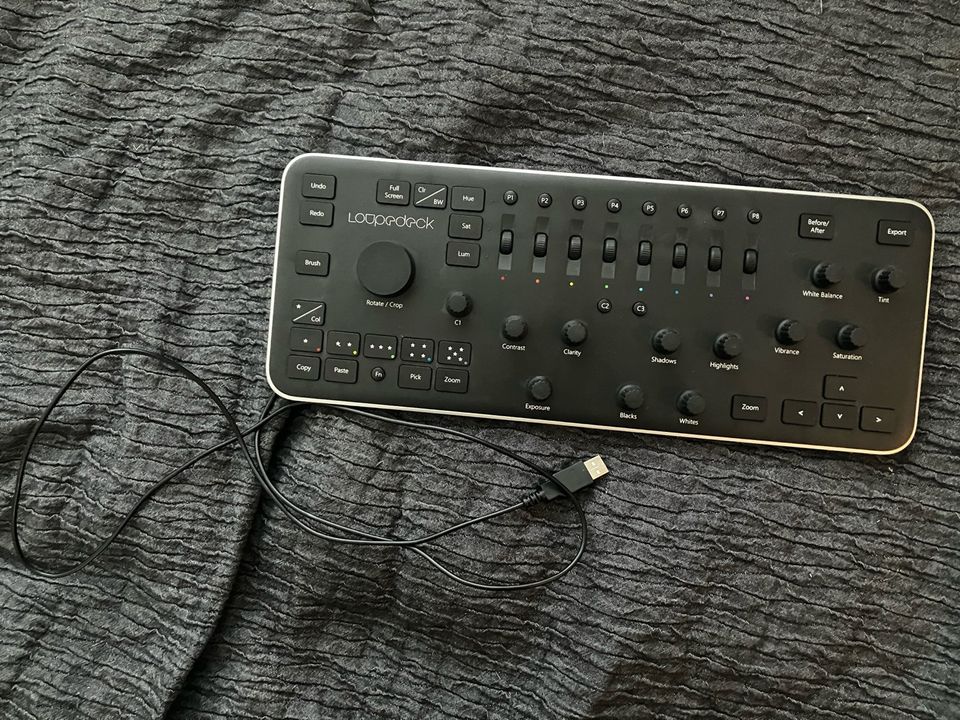 Loupedeck kuvankäsittelykonsoli