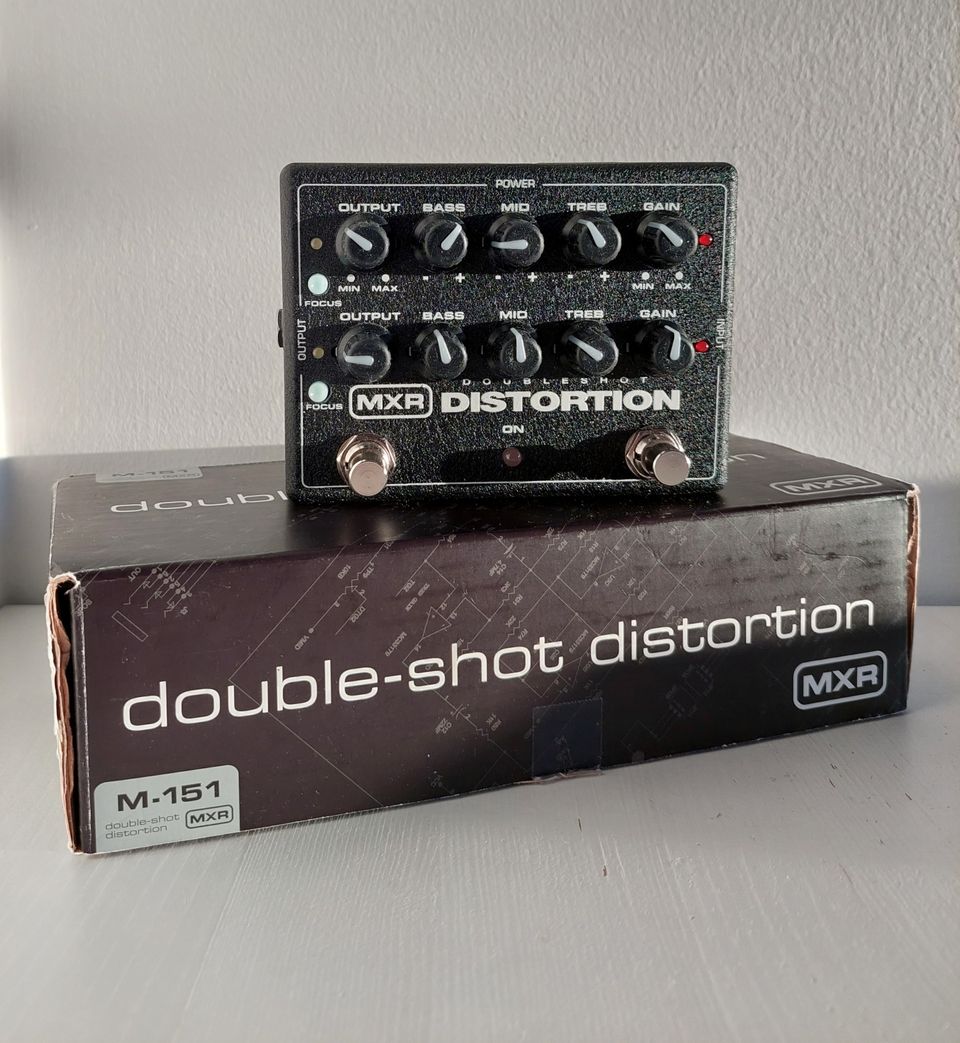 MXR Doubleshot Distortion