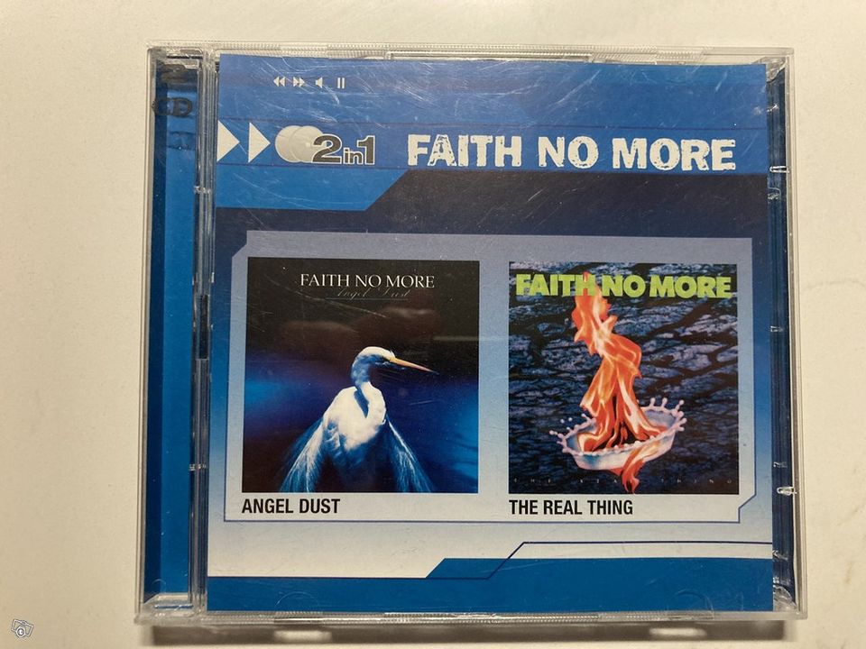 Faith no more: Angel dust / The real thing (2 in 1 - postikulut 2 euroa)