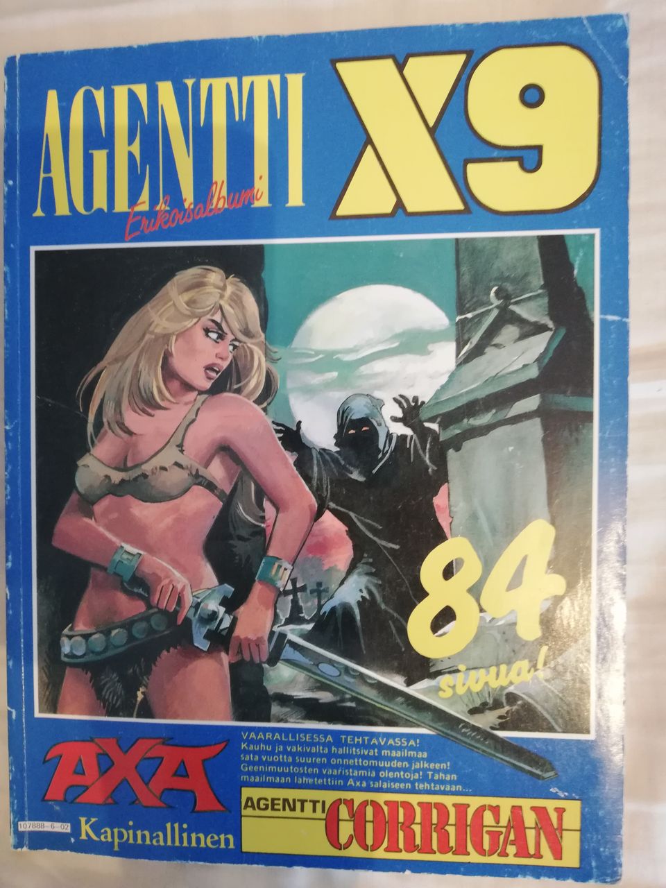 Agentti X9 vuodelta 1986