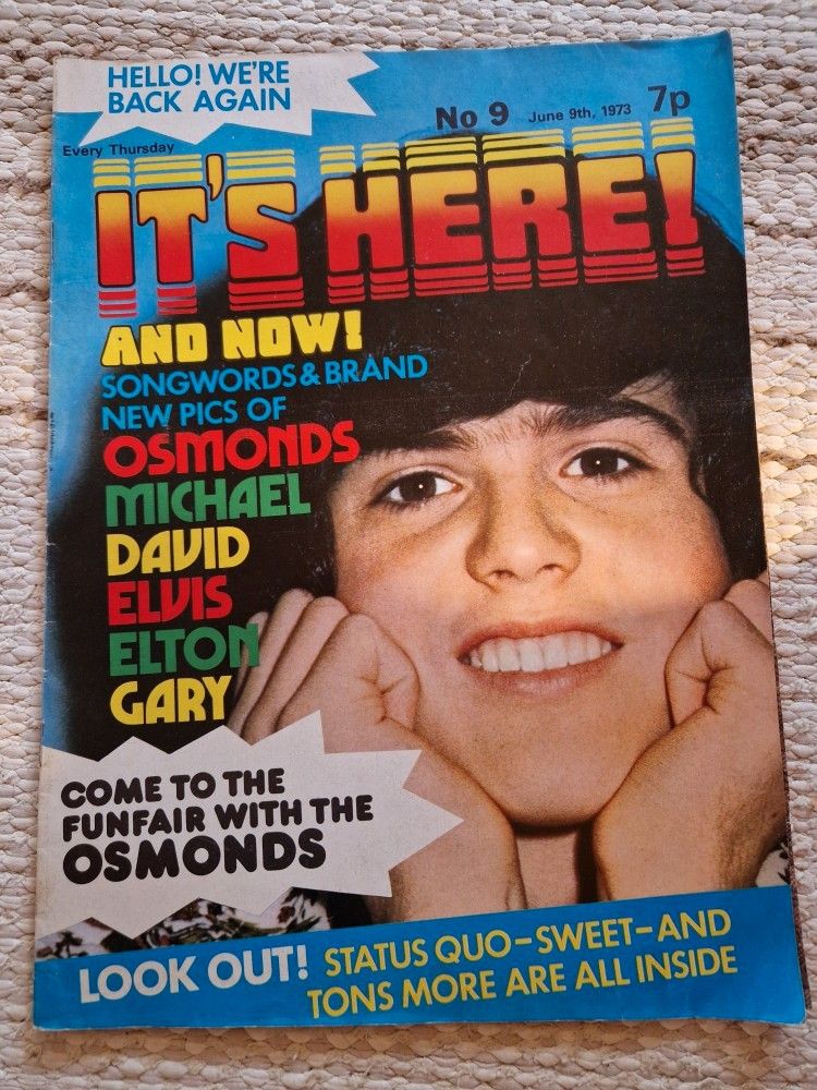Musiikkilehti It's Here, kesäkuu 1973