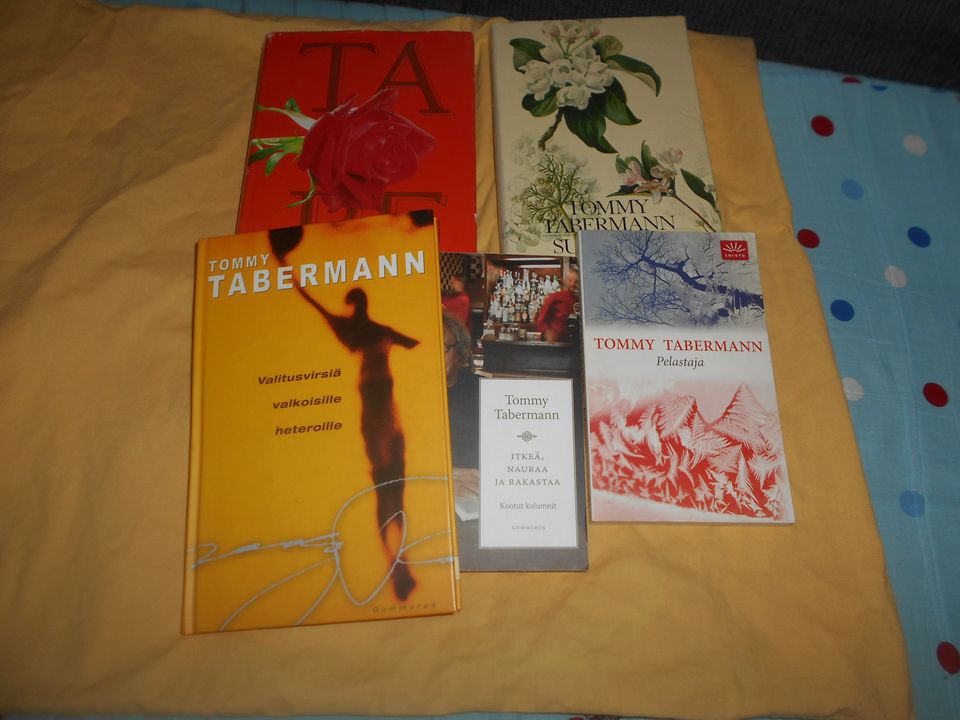Tommy Tabermannin kirjoja
