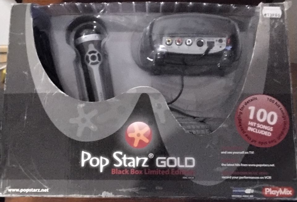Pop Starz Gold karaokelaite