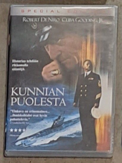 Kunnian puolesta dvd