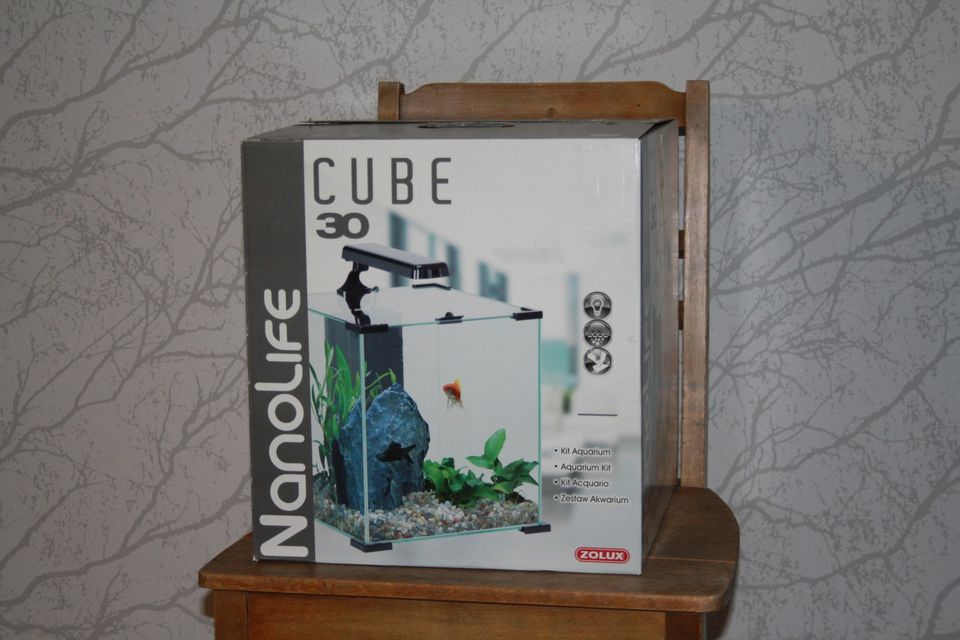 Miniakvaario Nanolife Cube 30