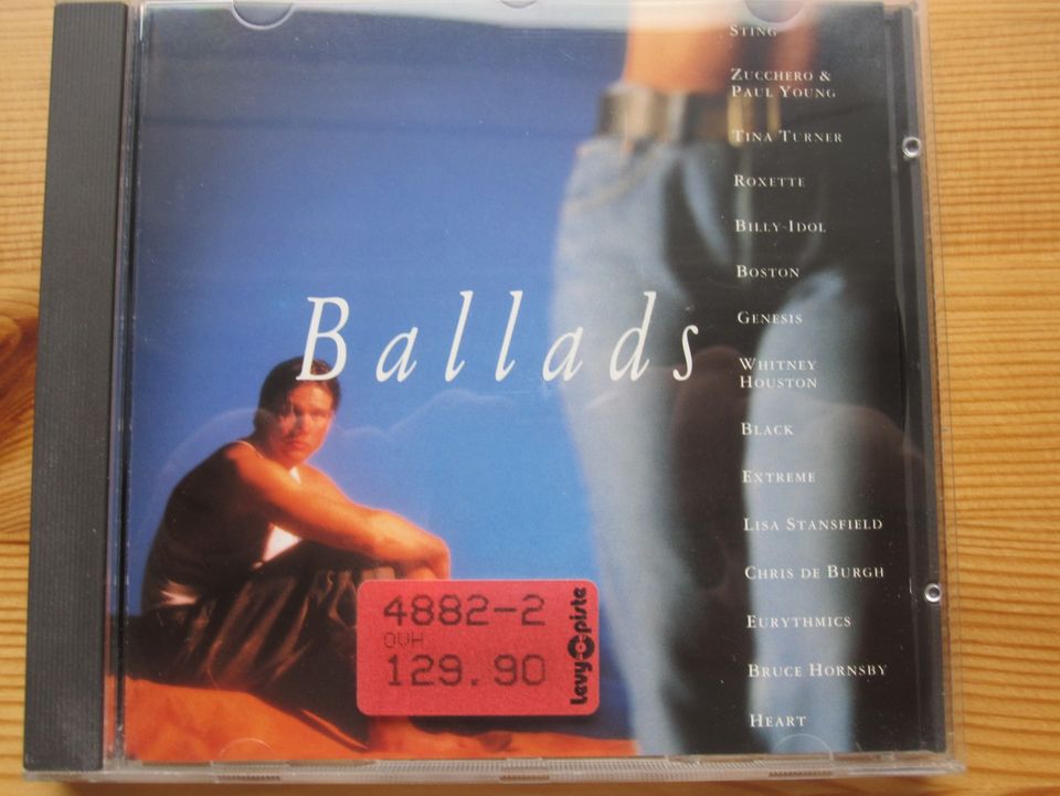 Ballads cd; Parhaat tunnelma biisit