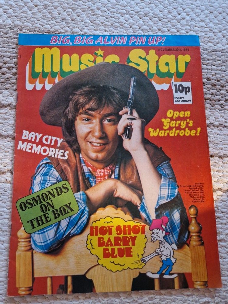 Musiikkilehti Music Star, 1974