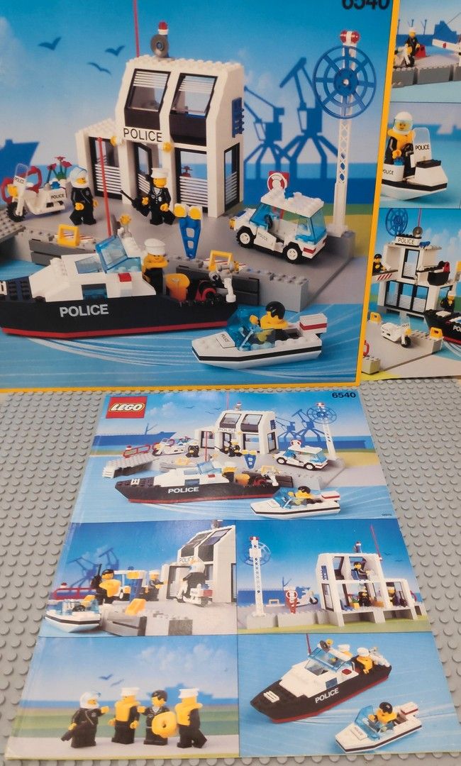 1991 lego Pier police 6540