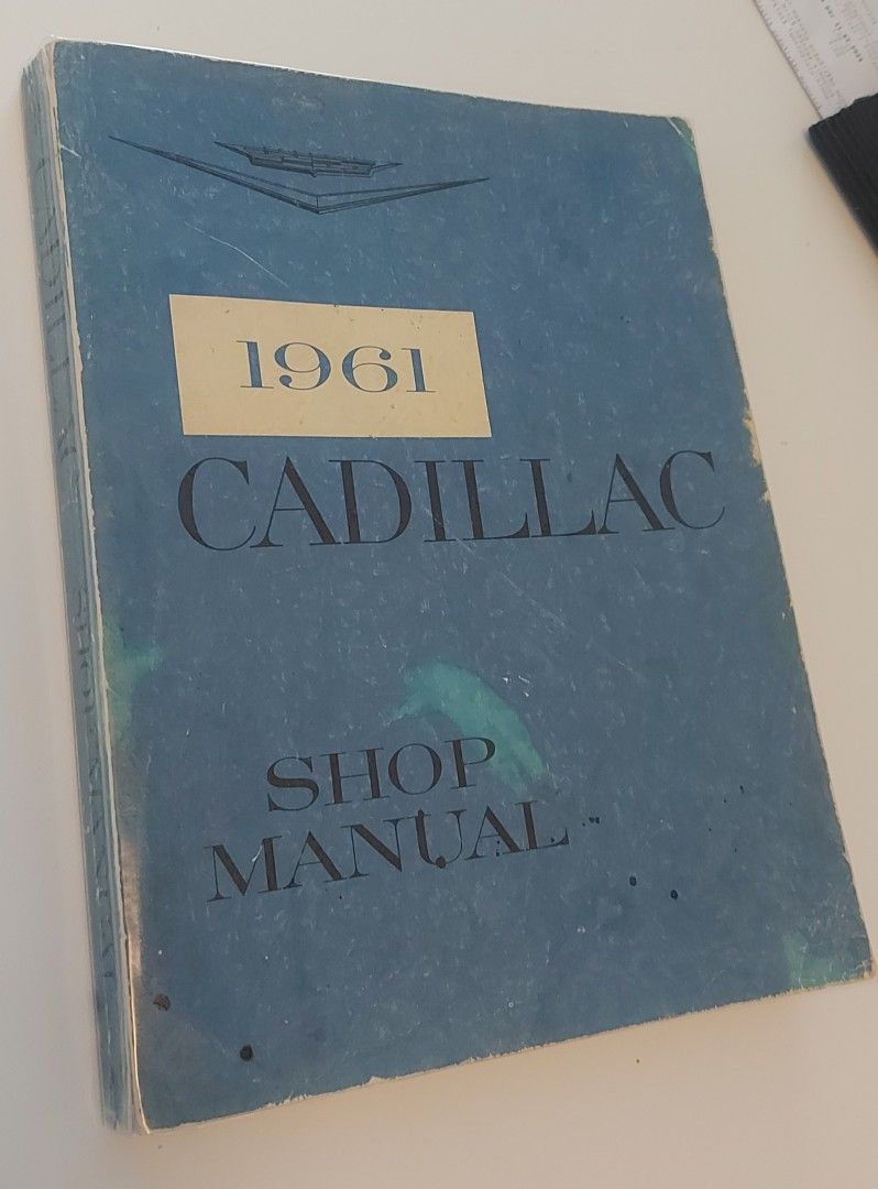 Cadillac 1961  shop manual
