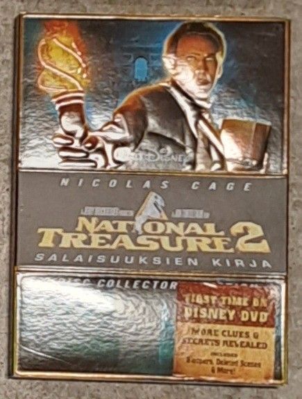 National treasure 2 salaisuuksien kirja dvd