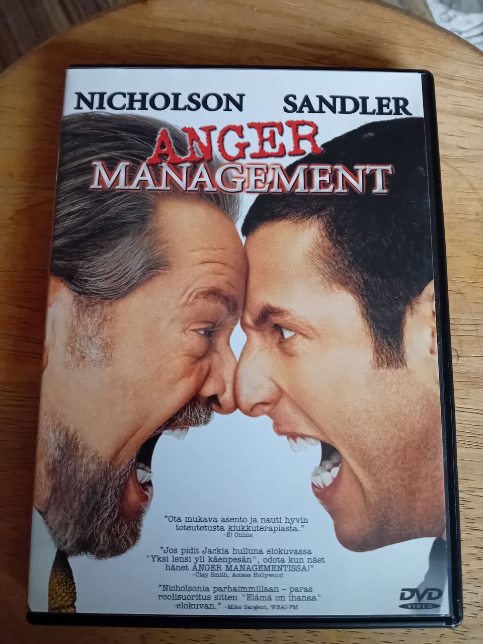 DVD  Anger management