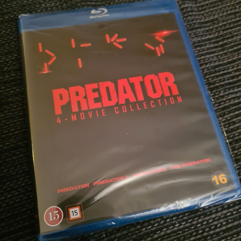 Predator 1-4 bluray collection