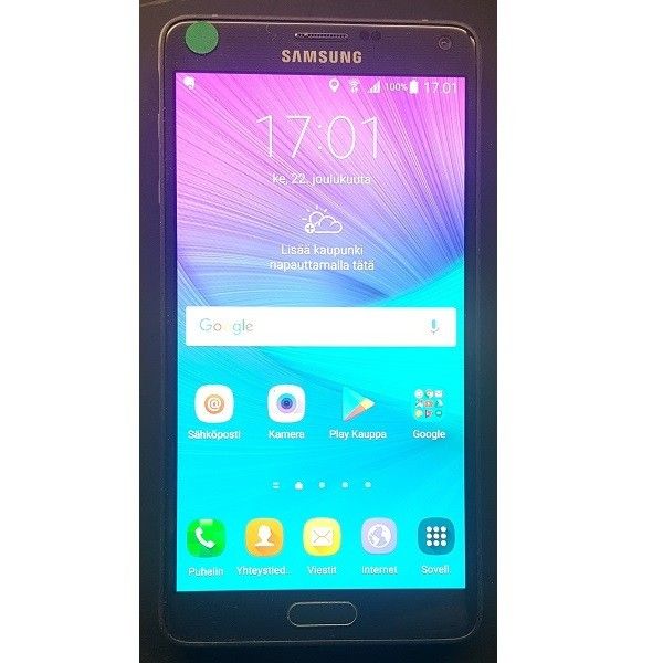 Samsung Galaxy Note 4 - 32GB Musta