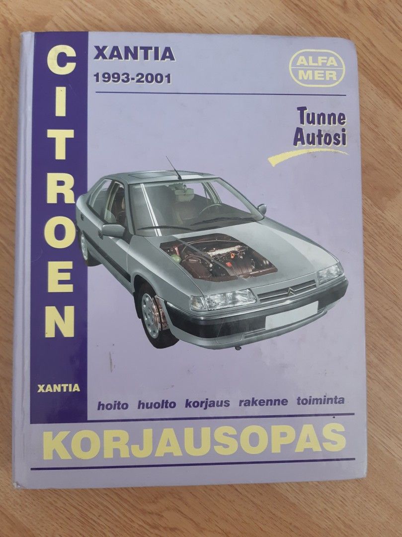 Korjausopas Citroen Xantia 1993 - 2001