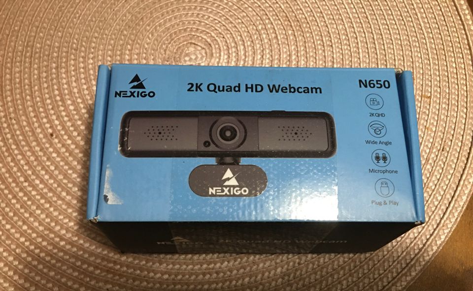 Web kamera Nexigo 2K Quad HD